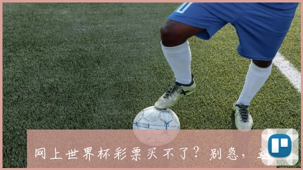 网上世界杯彩票买不了？别急，这里有解决办法