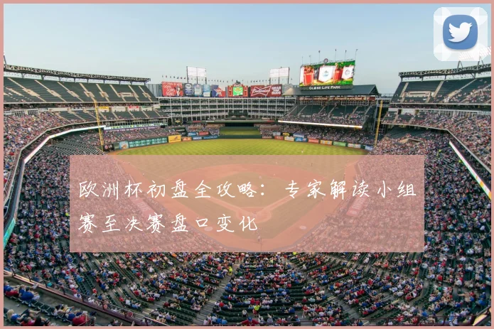 欧洲杯初盘全攻略:专家解读小组赛至决赛盘口变化